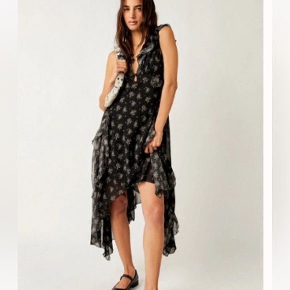 Free People midi dress. - Picture 1 of 4